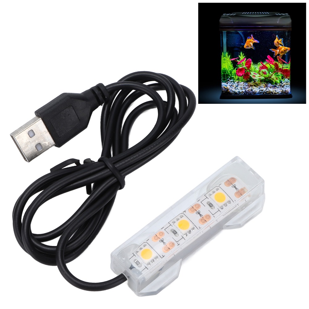 Marine Aquarium Lamp - Decorative Lighting USB Aquarium Light Multicolor
