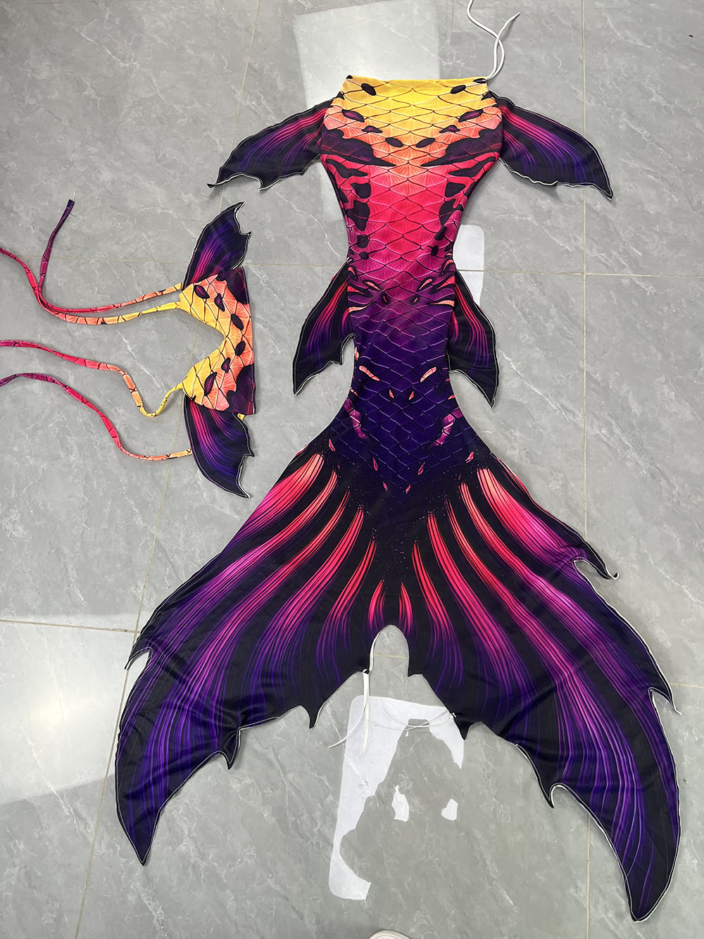 Aquarium & Marine Museum Ums - Original Color Mermaid Tail Mermaid Fish