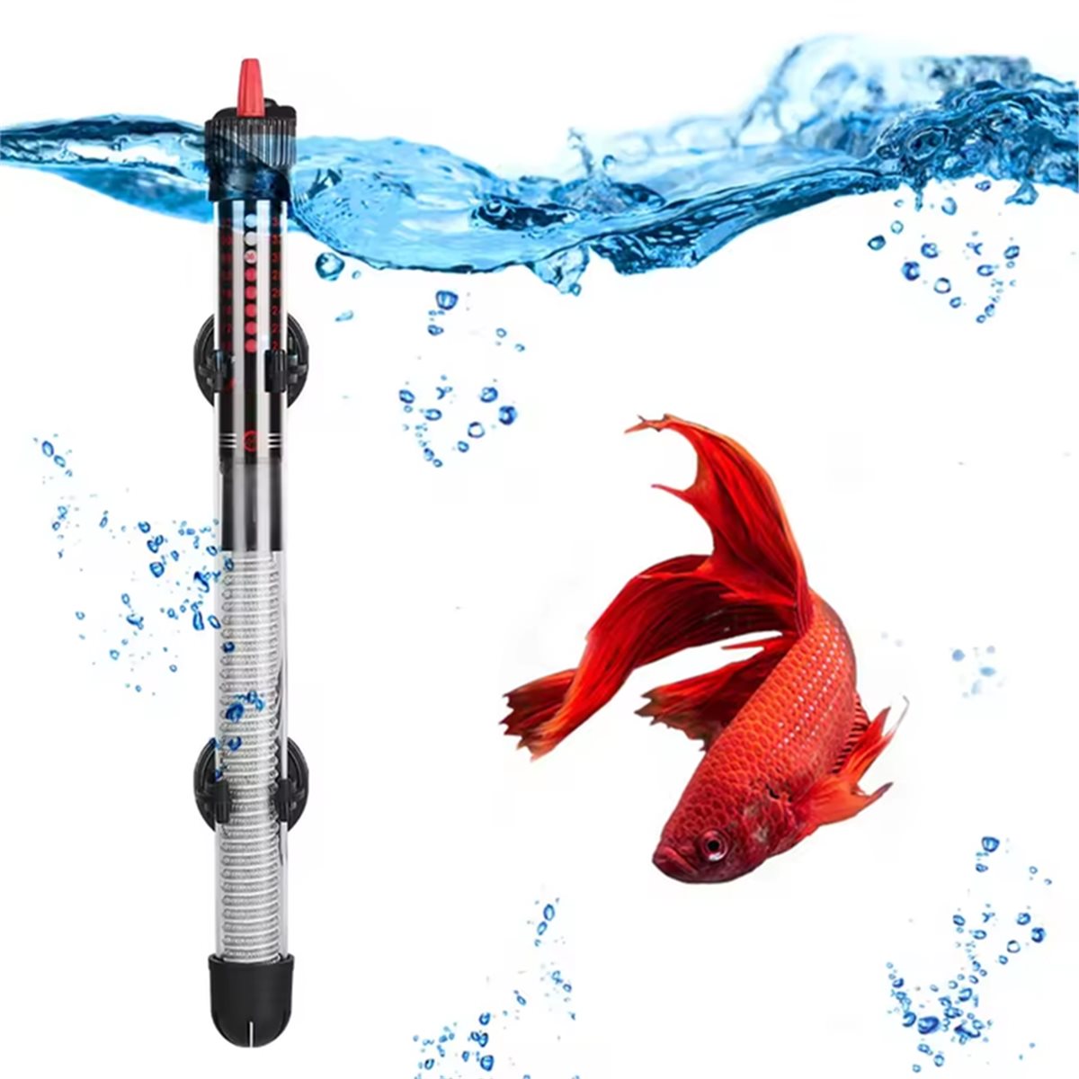 Aquarium & Marine Museum Ums - (A02R] Submersible Aquarium Heater 25-300W Adjustable