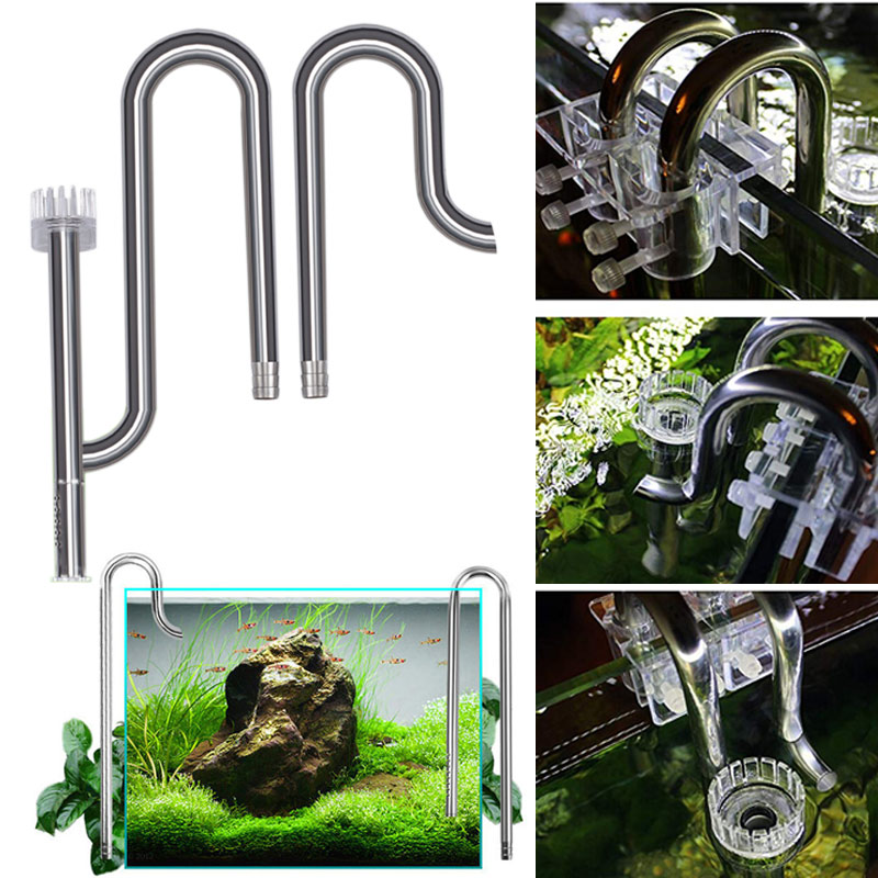 Aquarium Marine Filter - New Fish Tank Lily Pipe Stainless