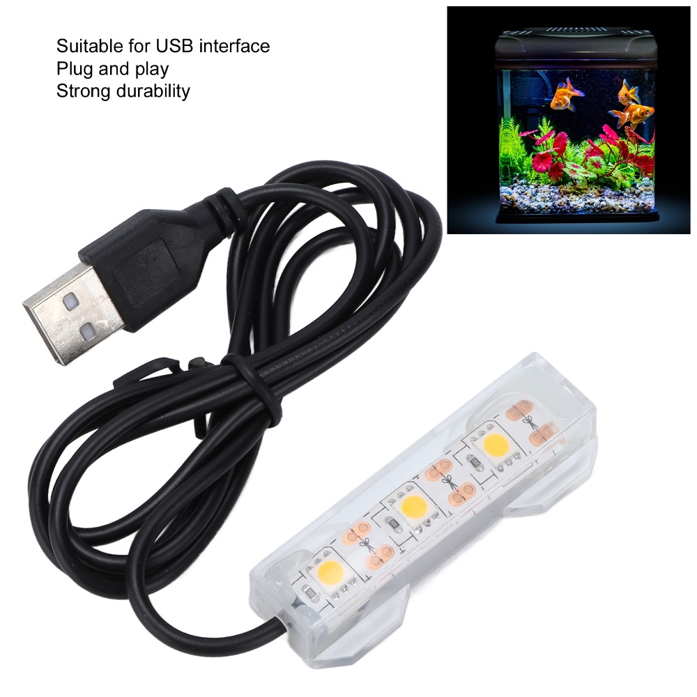 Decorative Lighting USB Aquari - Marine Aquarium Lamp ulasan dan harga