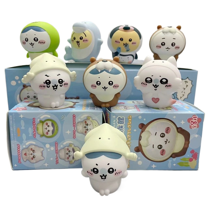 8pcs/Box Kawaii Chiikawa Aquar - Marine Aquarium & Regional Centre Reviews ulasan dan harga
