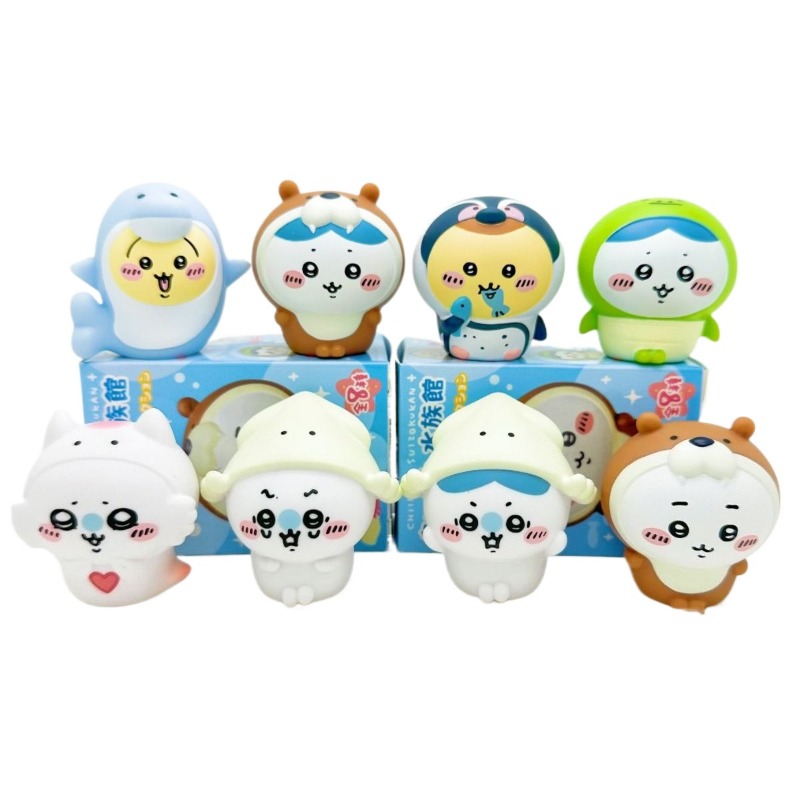 8pcs/Box Kawaii Chiikawa Aquar - Marine Aquarium & Regional Centre Reviews ulasan dan harga