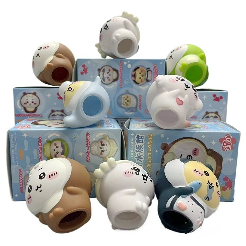 8pcs/Box Kawaii Chiikawa Aquar - Marine Aquarium & Regional Centre Reviews ulasan dan harga