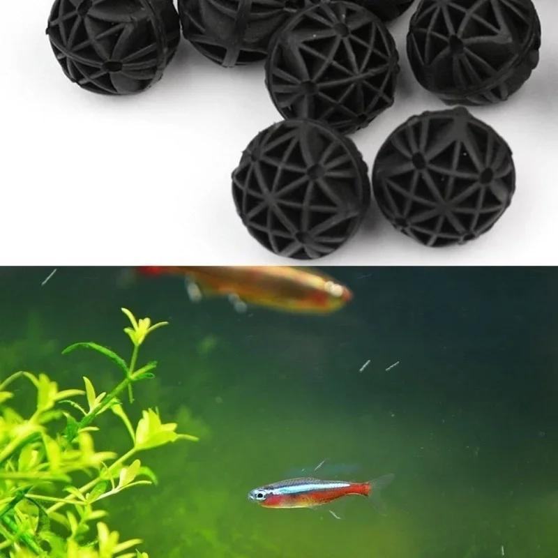50Pcs 16mm Aquarium Bio Filter - Aquarium Marine Filter ulasan dan harga