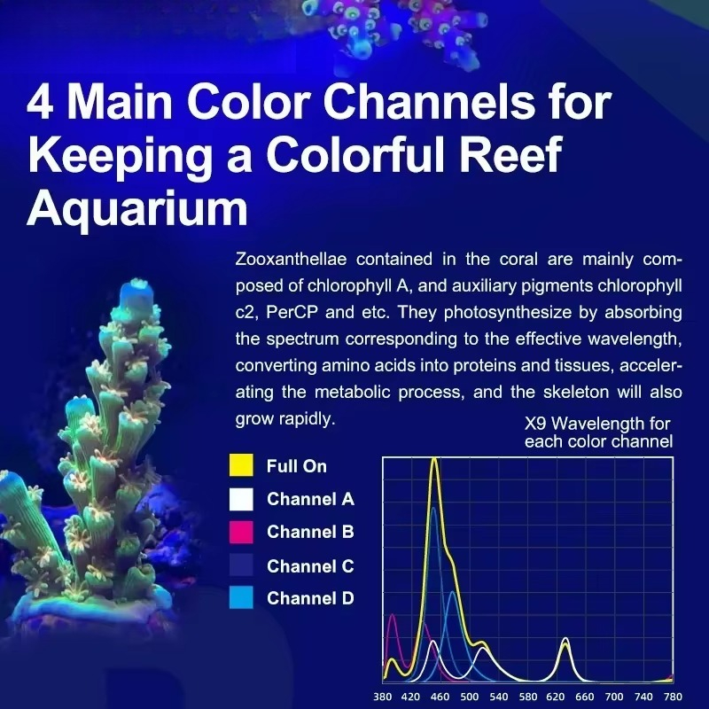 96W AC 110-240V Coral Reef Lig - Aquarium Marine Color ulasan dan harga