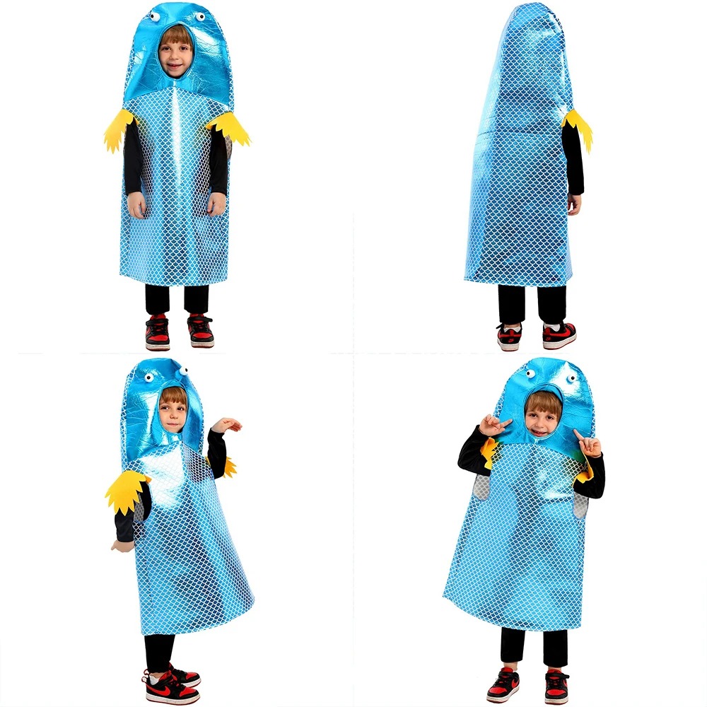 Shiny Blue Fish Costume Metall - Aquarium & Marine Museum Universiti Malaysia Sabah Kota Kinabalu Sabah ulasan dan harga