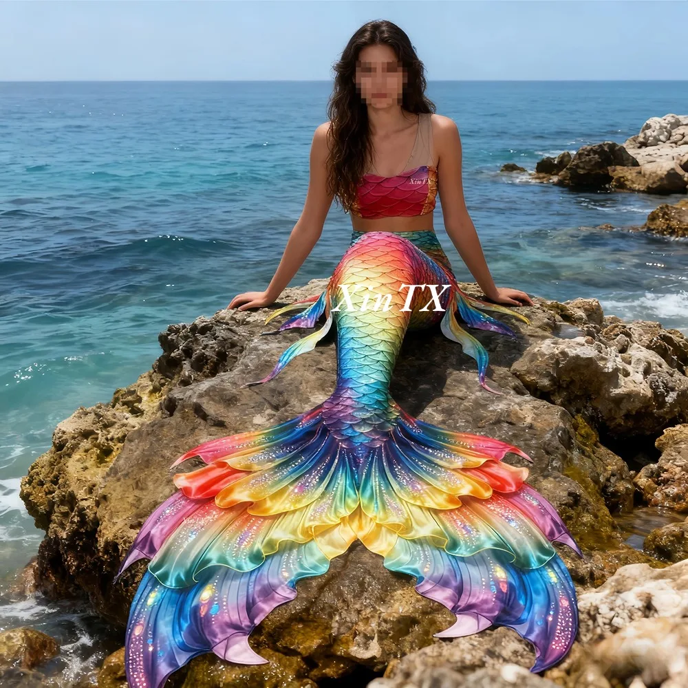 Mermaid tail rainbow-colored l - Aquarium & Marine Museum Universiti Malaysia Sabah Kota Kinabalu Sabah ulasan dan harga