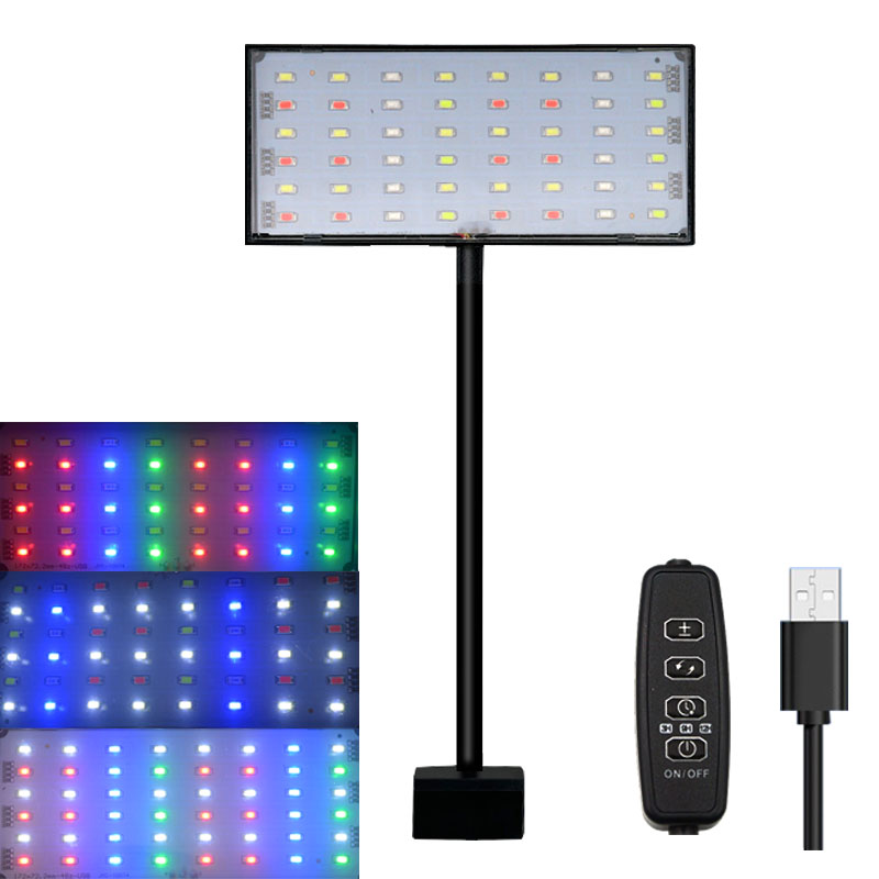 Aquarium Fish Tank Full Spectr - Marine Aquarium Lamp ulasan dan harga