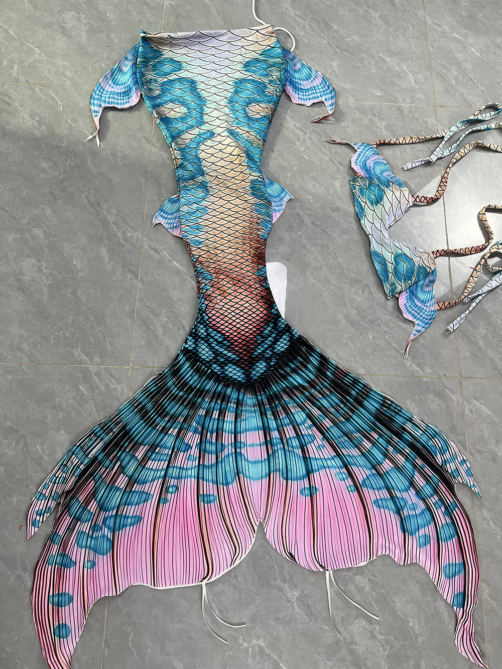 Colorful Dreamy Mermaid Tail A - Aquarium & Marine Museum Ums ulasan dan harga