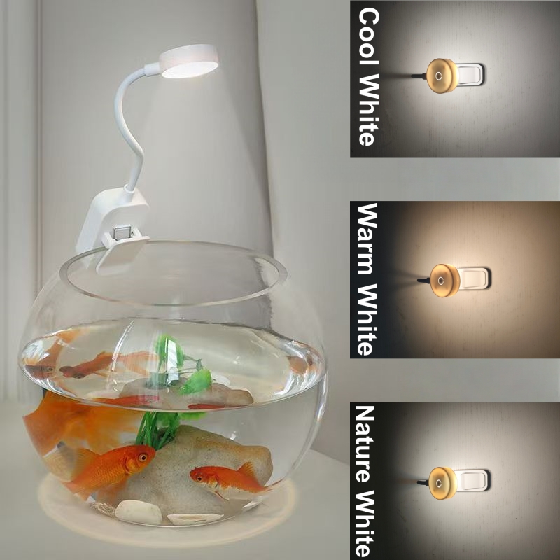 LED Aquarium Light Clip On Fis - Marine Aquarium Lamp ulasan dan harga