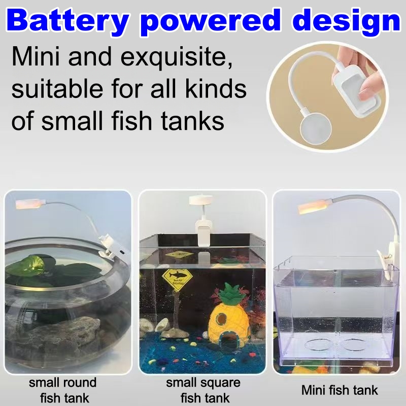 LED Aquarium Light Clip On Fis - Marine Aquarium Lamp ulasan dan harga
