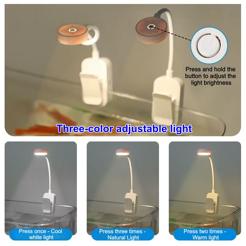 LED Aquarium Light Clip On Fis - Marine Aquarium Lamp ulasan dan harga