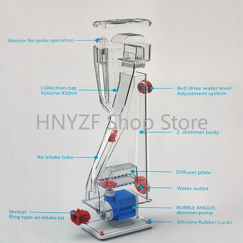 Bubble Magus Z5 Z6 Z7 Z8 Inter - Marine Aquarium Protein Skimmer ulasan dan harga