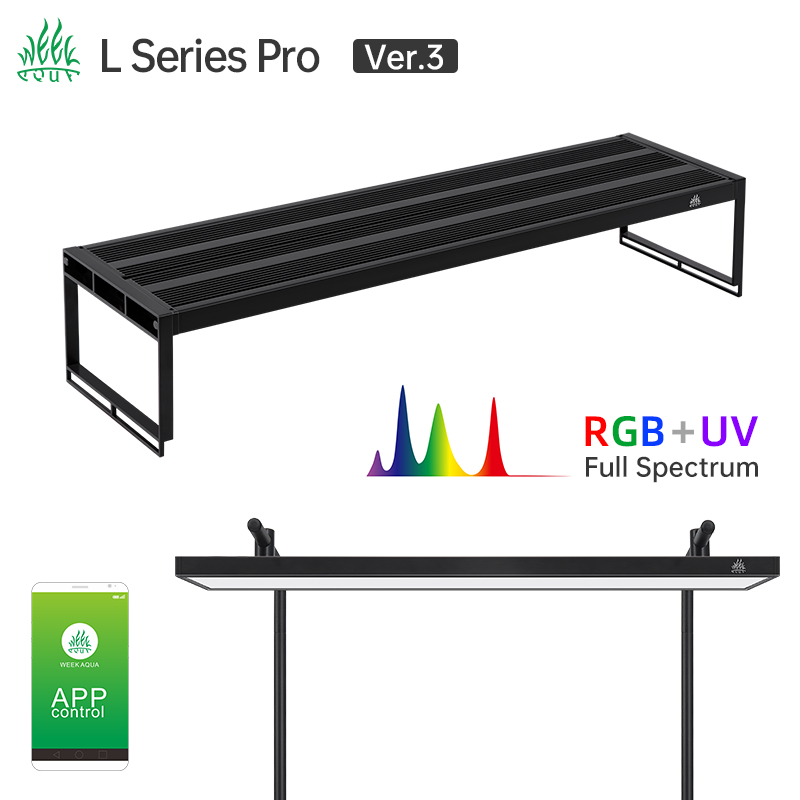 WEEK AQUA L Series APP Control - Marine Aquarium Led Lights ulasan dan harga