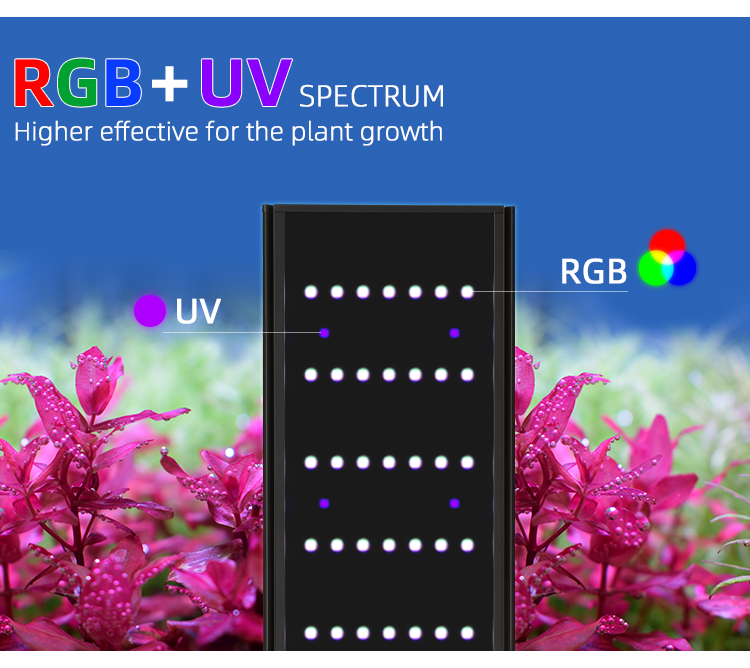 WEEK AQUA L Series APP Control - Marine Aquarium Led Lights ulasan dan harga