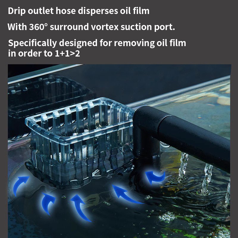 3W Aquarium Surface Oil Skimme - Marine Aquarium Protein Skimmer ulasan dan harga