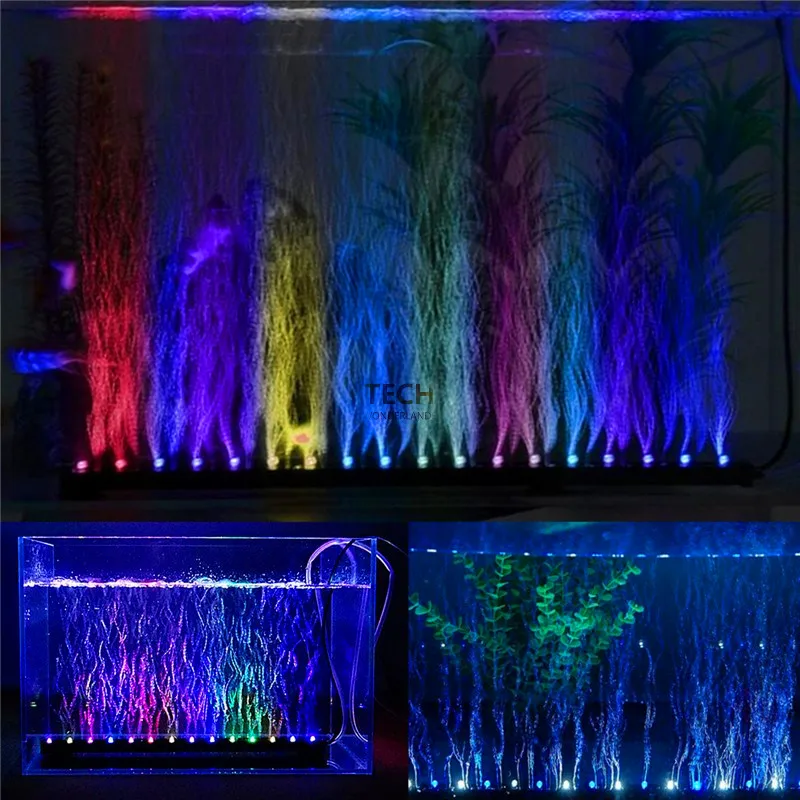 Aquarium Fish Tank Underwater  - Marine Aquarium Lamp ulasan dan harga