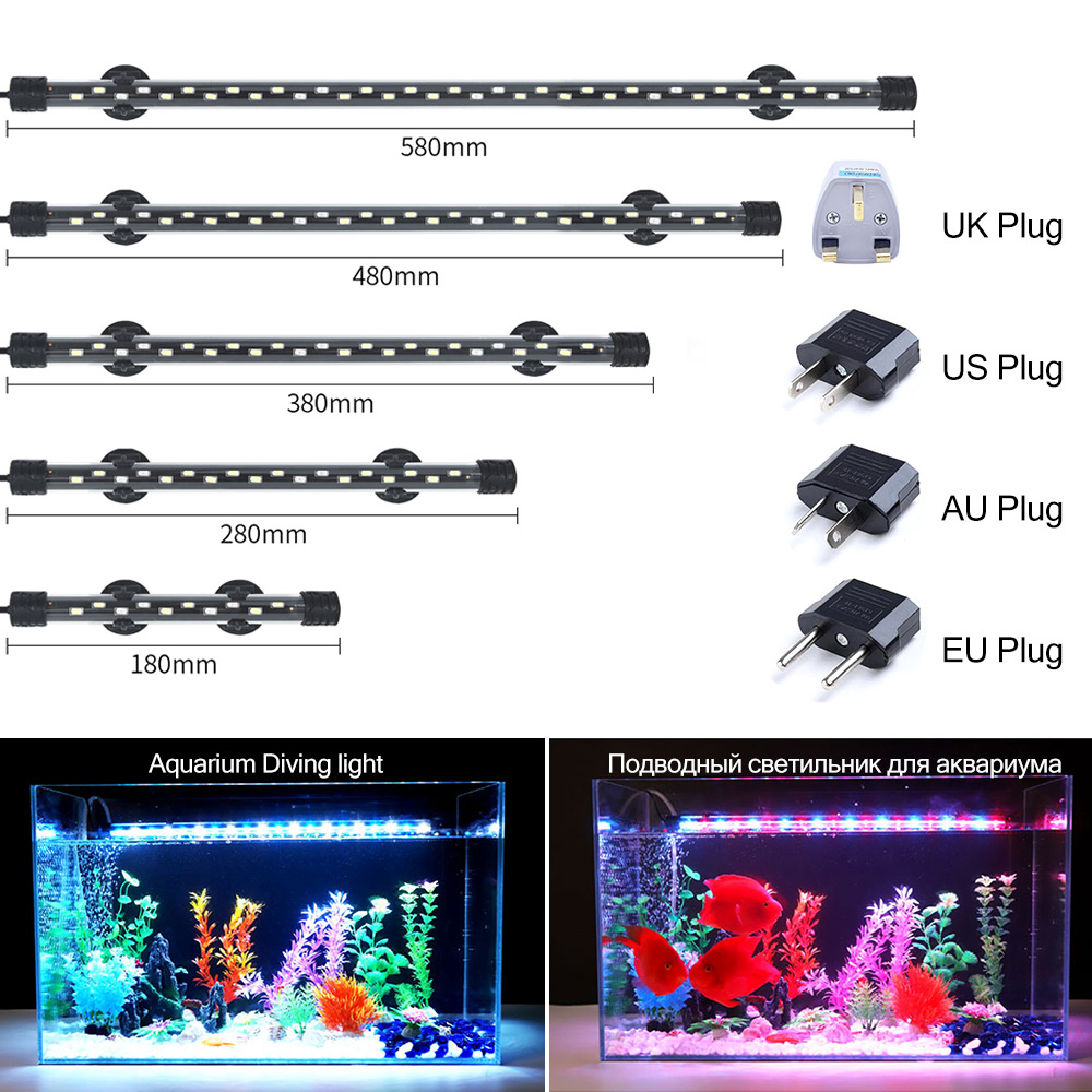 90-260V Aquarium Light LED Wat - Marine Aquarium Lamp ulasan dan harga