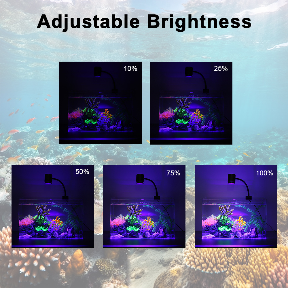 LED Aquarium Light Full Spectr - Marine Aquarium Led Lights ulasan dan harga