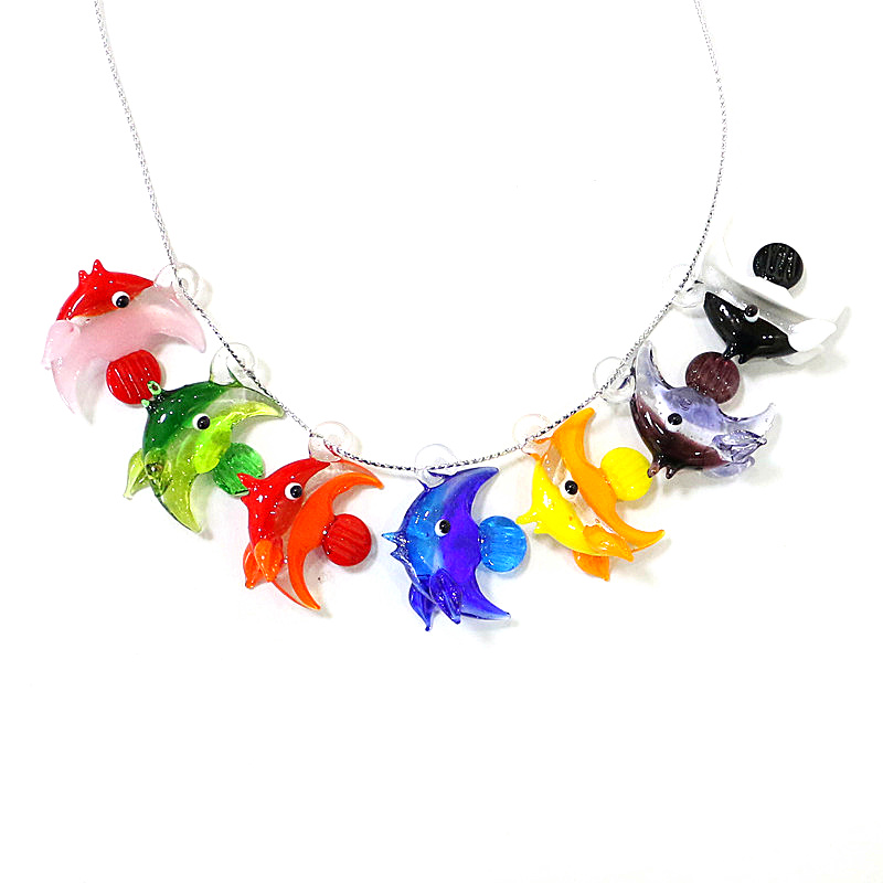 2pcs Mini Fish Glass Pendant C - Marine Aquarium & Regional Centre Reviews ulasan dan harga