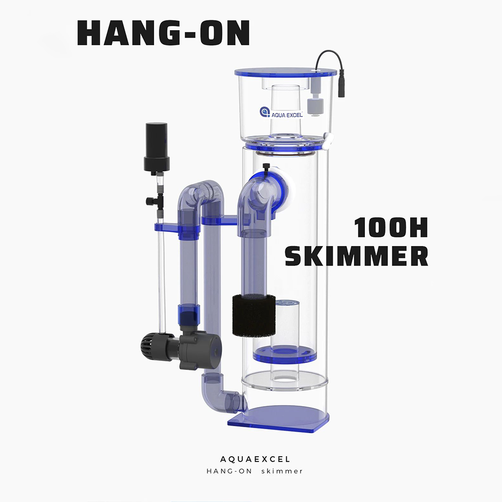 AQUA EXCEL AE-75H/100H Hang-on - Marine Aquarium Protein Skimmer ulasan dan harga